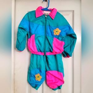 Kazbah Kids 1990's wind-breaker jogging suit